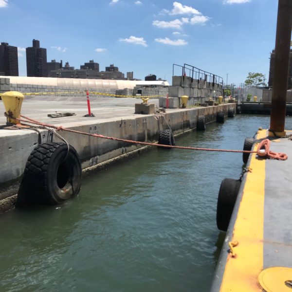 Terminal maintenance at the Brooklyn Navy Yard