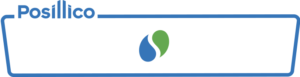 Posillico Wash Plant logo with blue border and a blue/green droplet in between the words Wash and Plant.