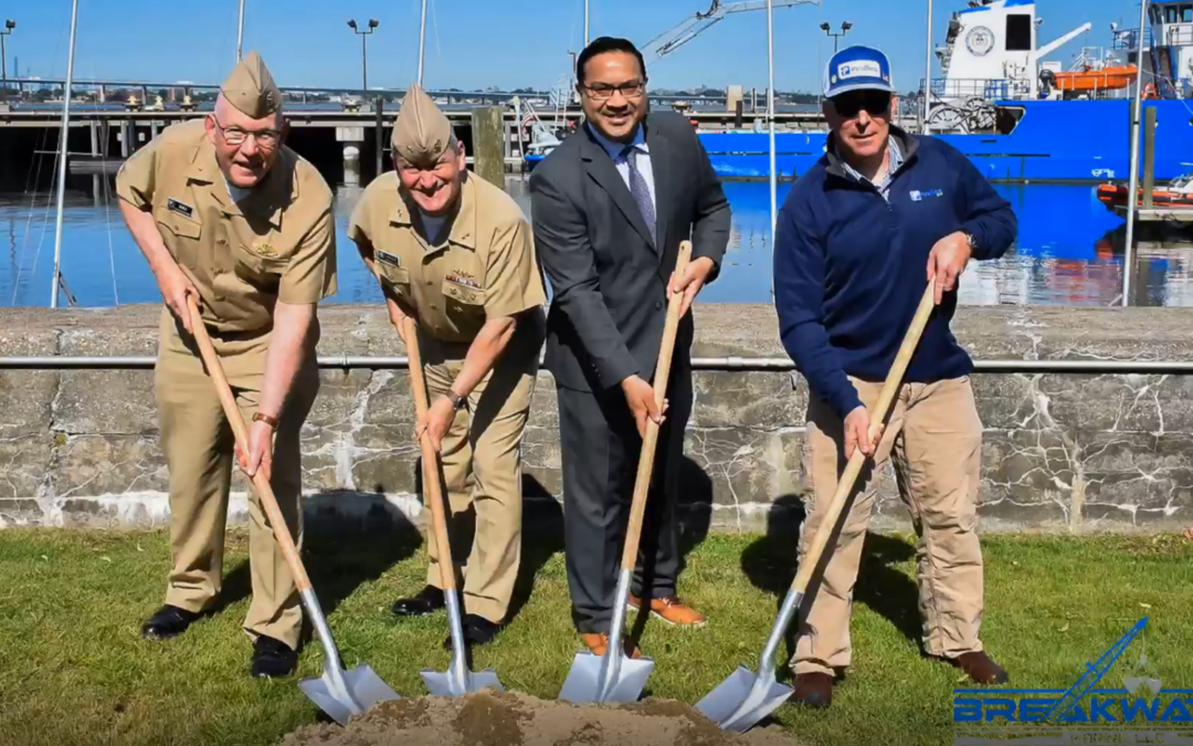 Breakwater Marine Breaks Ground on U.S. Merchant Marine Academy